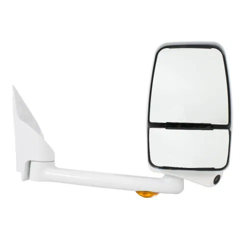 719330 – VELVAC Exterior Mirror, 2020 Model Deluxe Head 96 Inch Body Width Right Side White Remote Flat Glass/ Manual...
